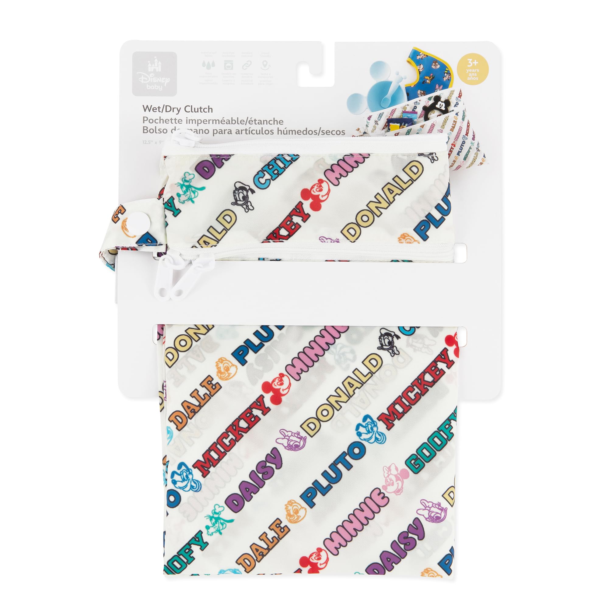 Foto 7 pulgar | Bolsa de Viaje Impermeable Bumkins Disney Mickey White - Venta Internacional