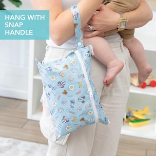 Foto 4 | Bolsa de Viaje Impermeable Bumkins Disney Mickey y Minnie - Venta Internacional