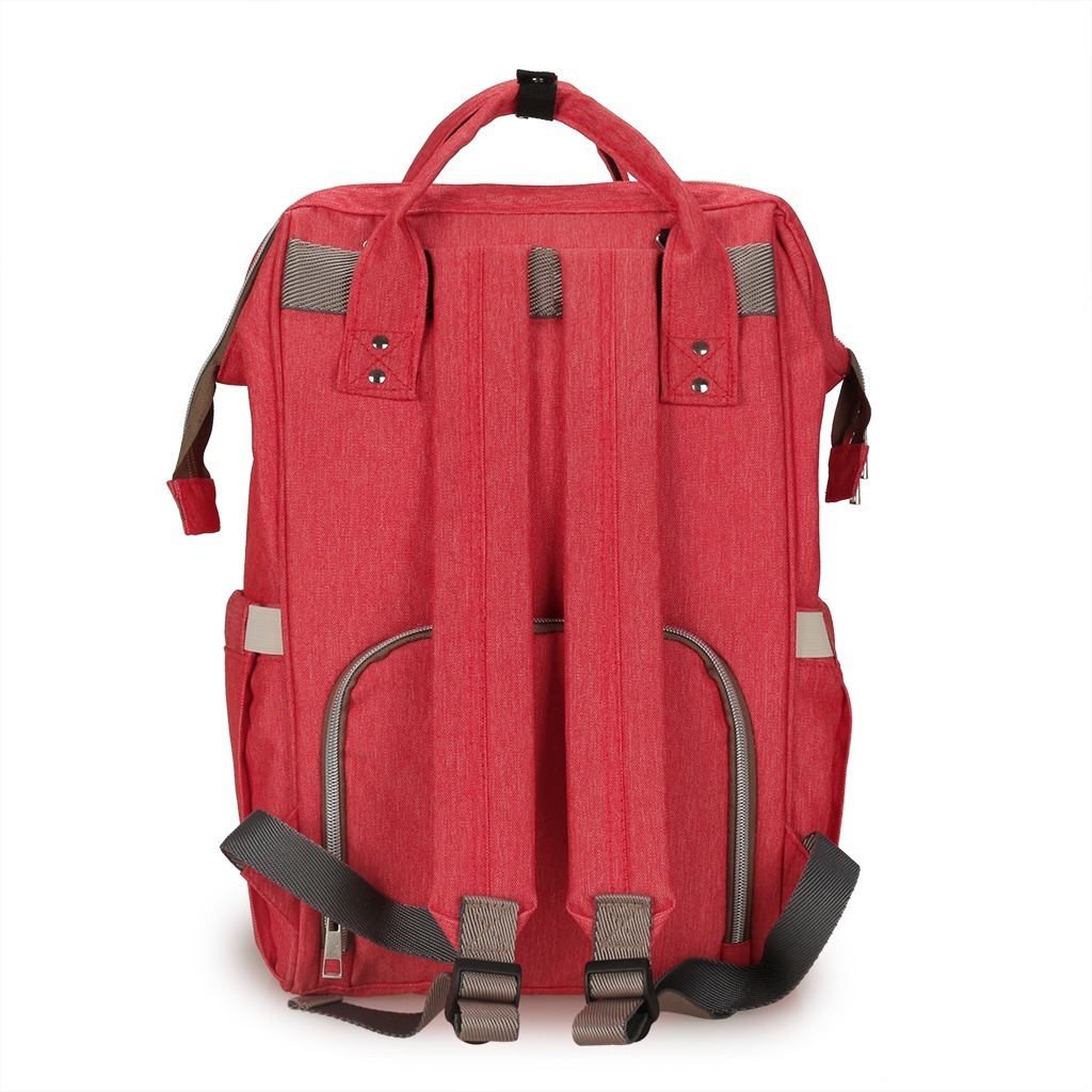 Foto 4 pulgar | Mochila Pañalera Land Moderna Practica Bebes Térmica Oxford Tangerina Ecobaby Original