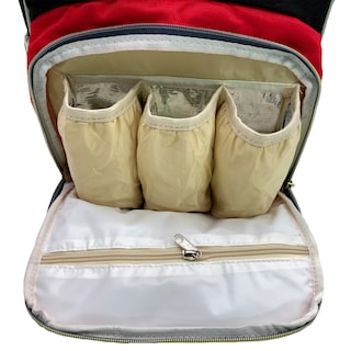 Foto 7 | Mochila Pañalera Land Moderna Practica Bebes Térmica Oxford Tangerina Ecobaby Original