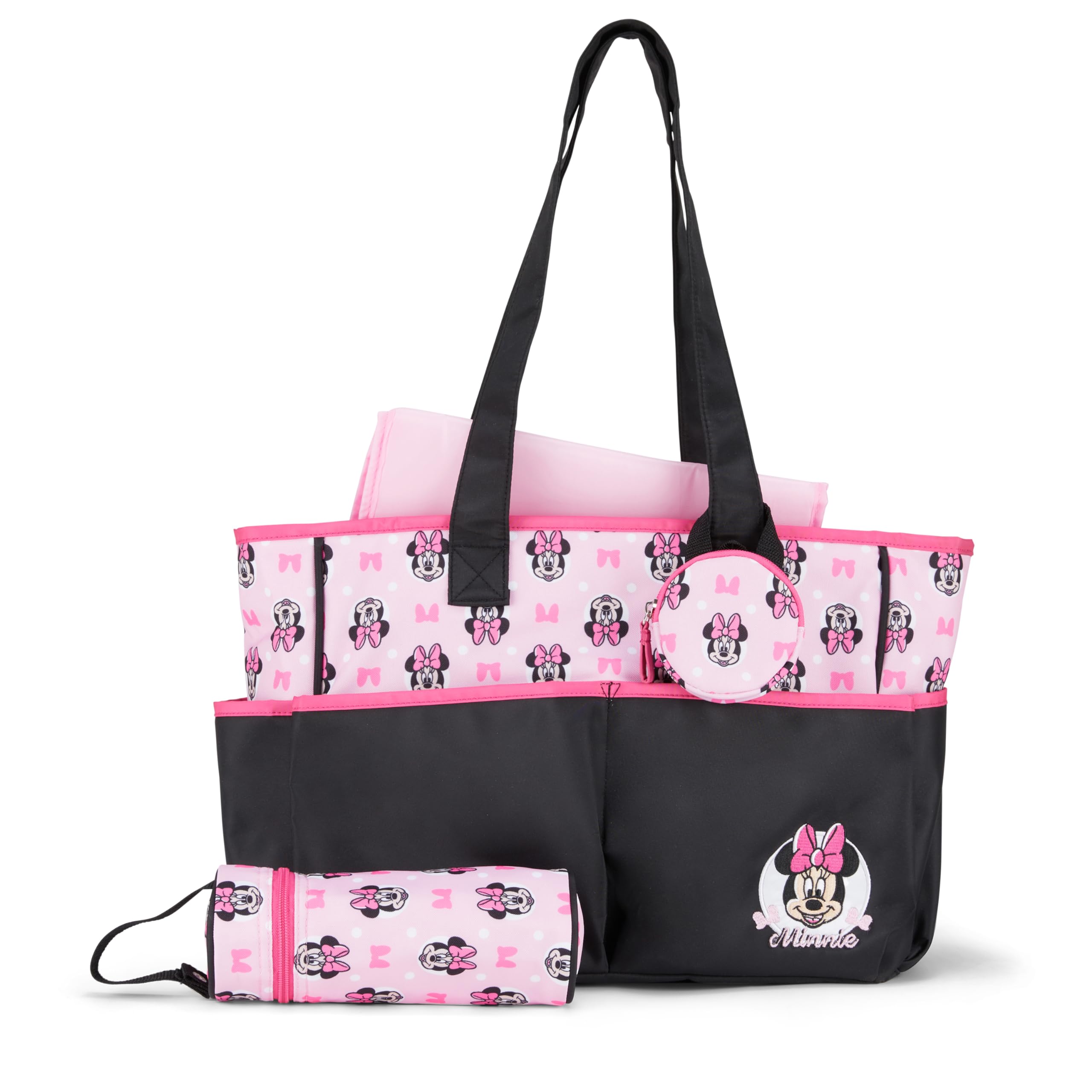 Bolsa De Pañales Disney Baby Multifuncional De Viaje Minnie - Venta Internacional.
