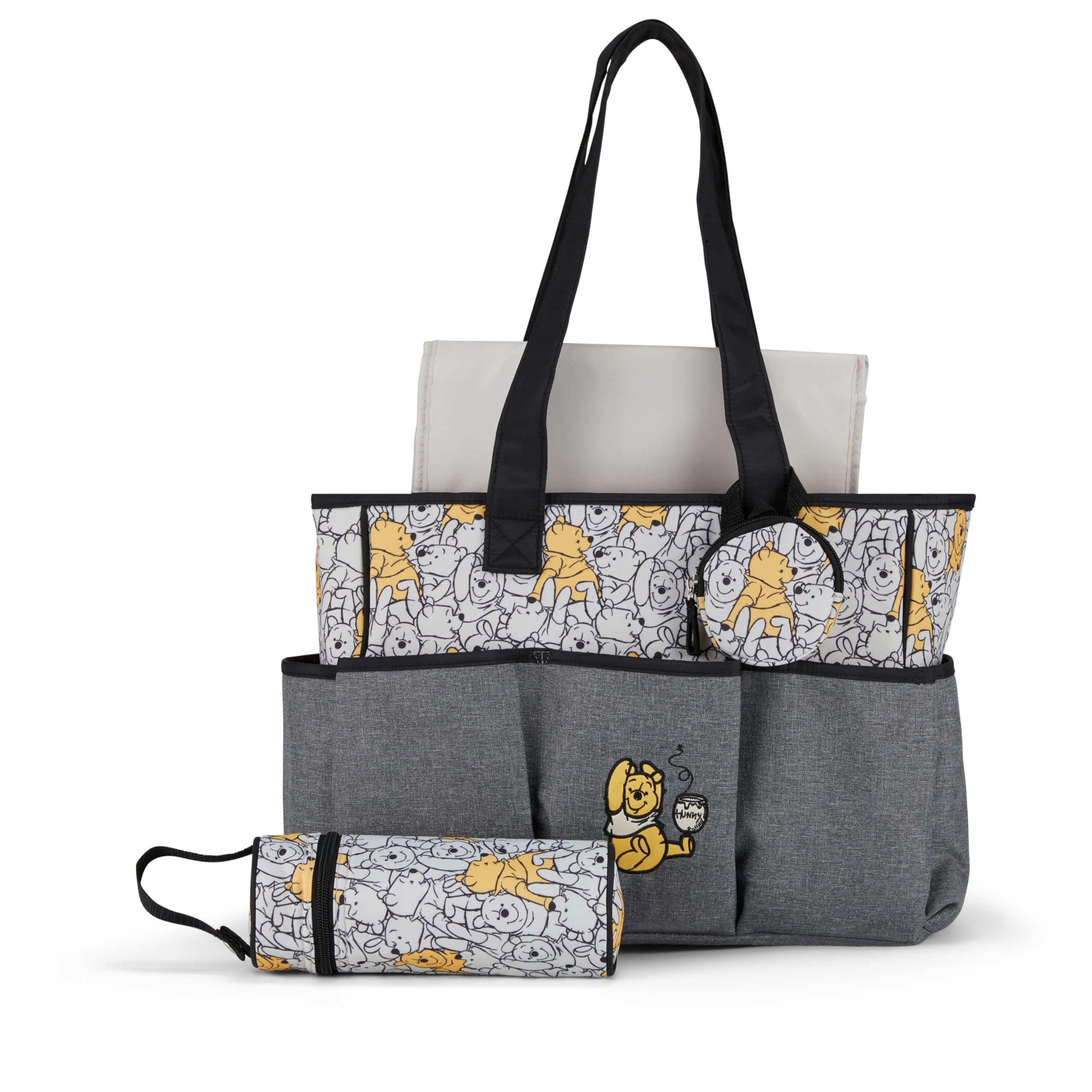 Bolsa De Pañales Disney Baby Multifuncional Para Viajes Winnie - Venta Internacional.