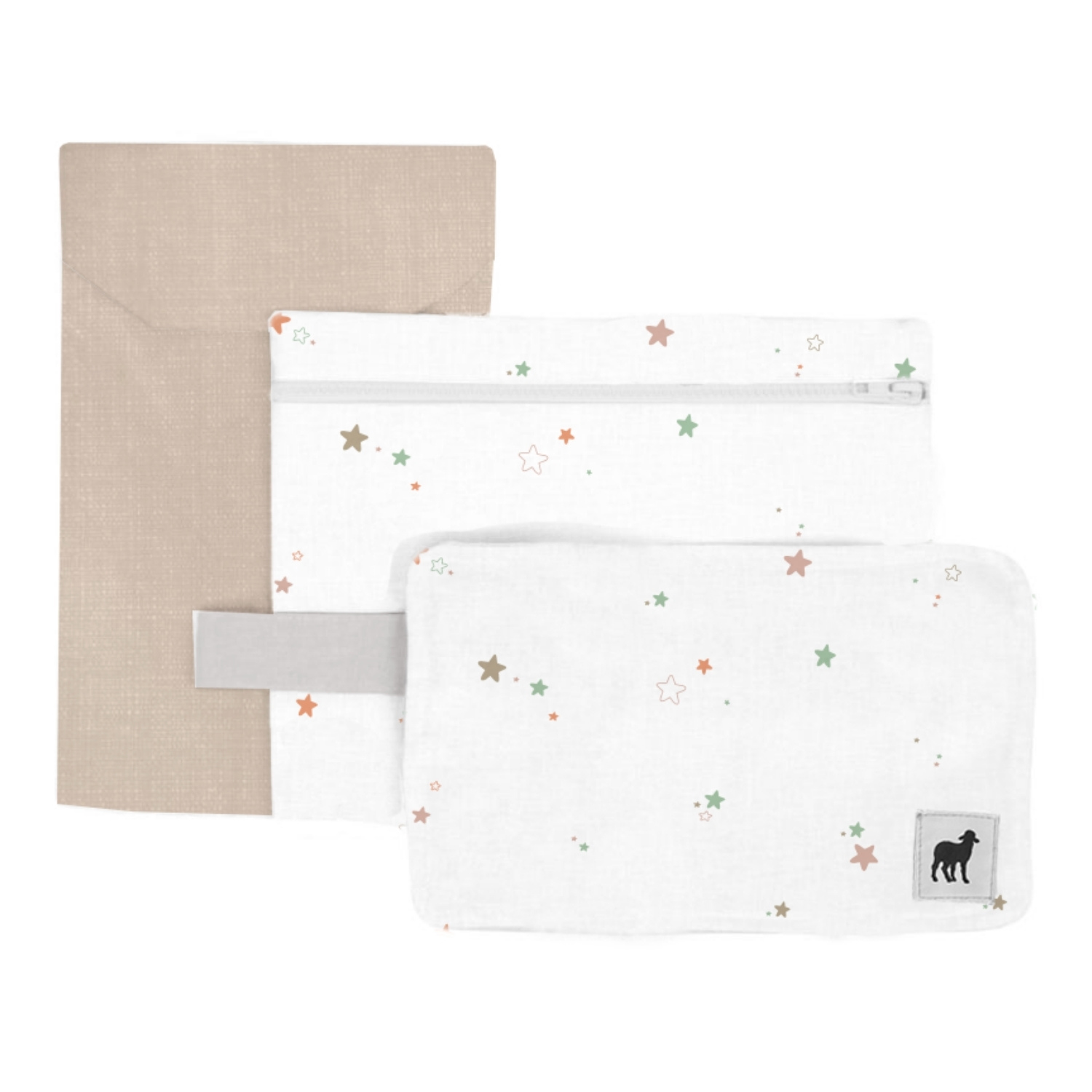 Set de Estuches Organizadores para Pañalera Nap 3 Piezas