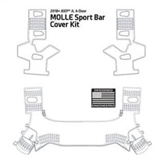 Foto 6 | Kit De Fundas Deportivas Smittybilt 5667201 Para Jeep Jl De 4 Puertas - Venta Internacional.