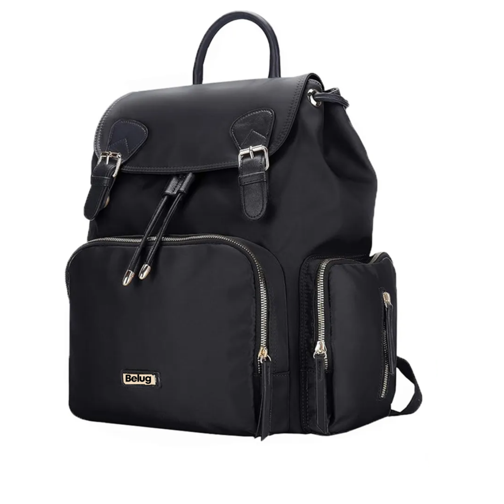 Foto 2 pulgar | Mochila Pañalera Multifunción Bolsa Impermeable Belug,  Negro