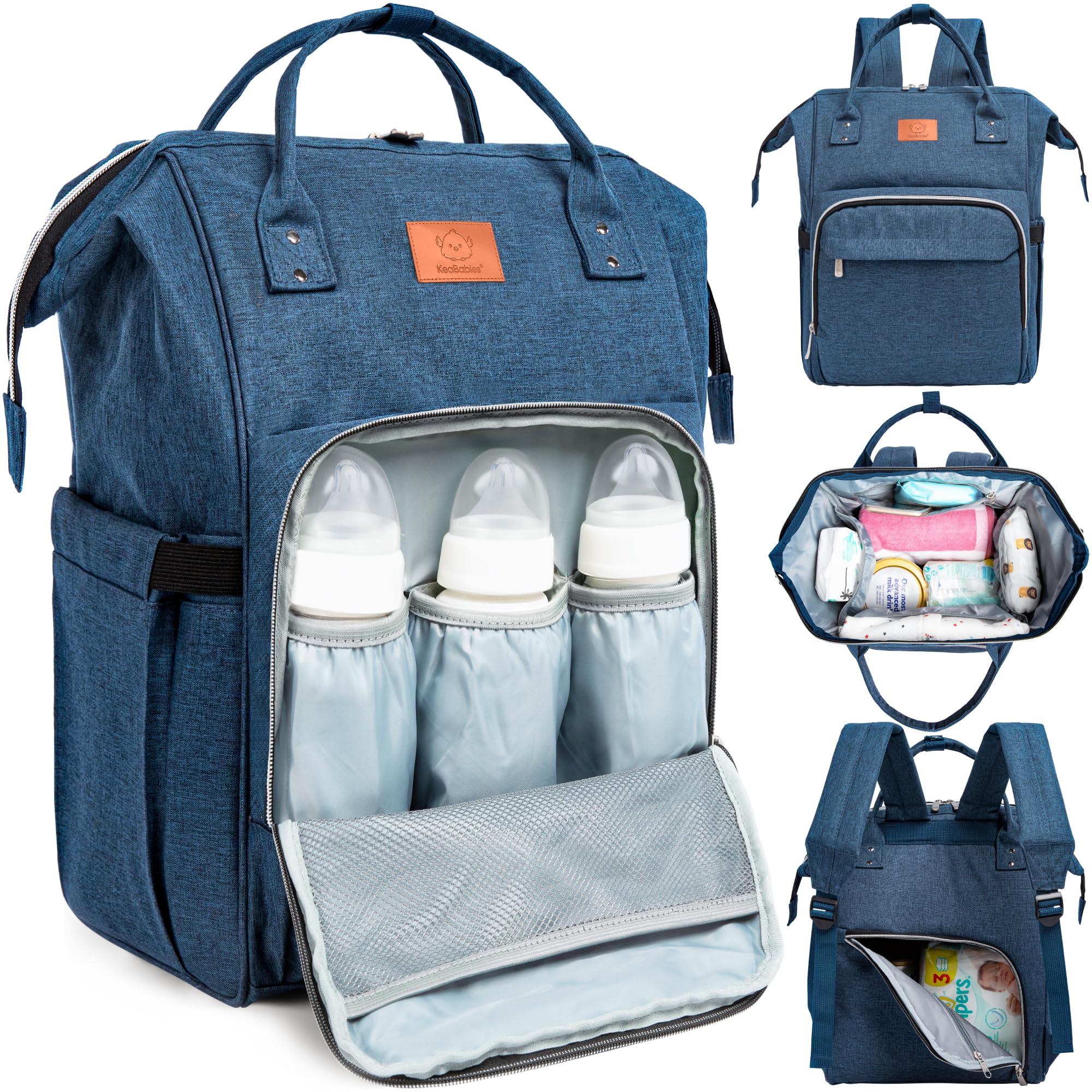 Foto 2 pulgar | Mochila Para Pañales Keababies Impermeable Para Bebé Niño/niña - Venta Internacional.