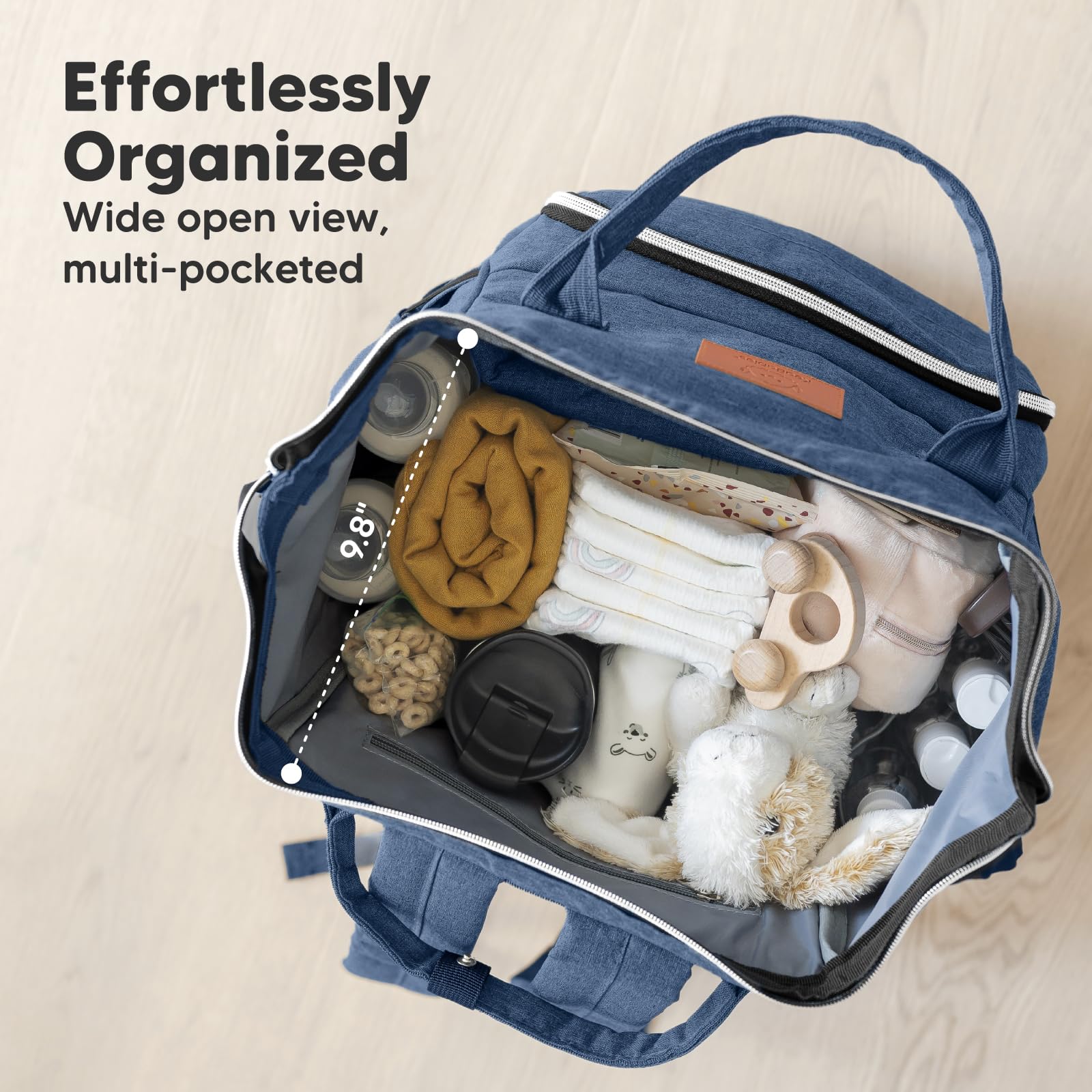 Foto 4 pulgar | Mochila Para Pañales Keababies Impermeable Para Bebé Niño/niña - Venta Internacional.