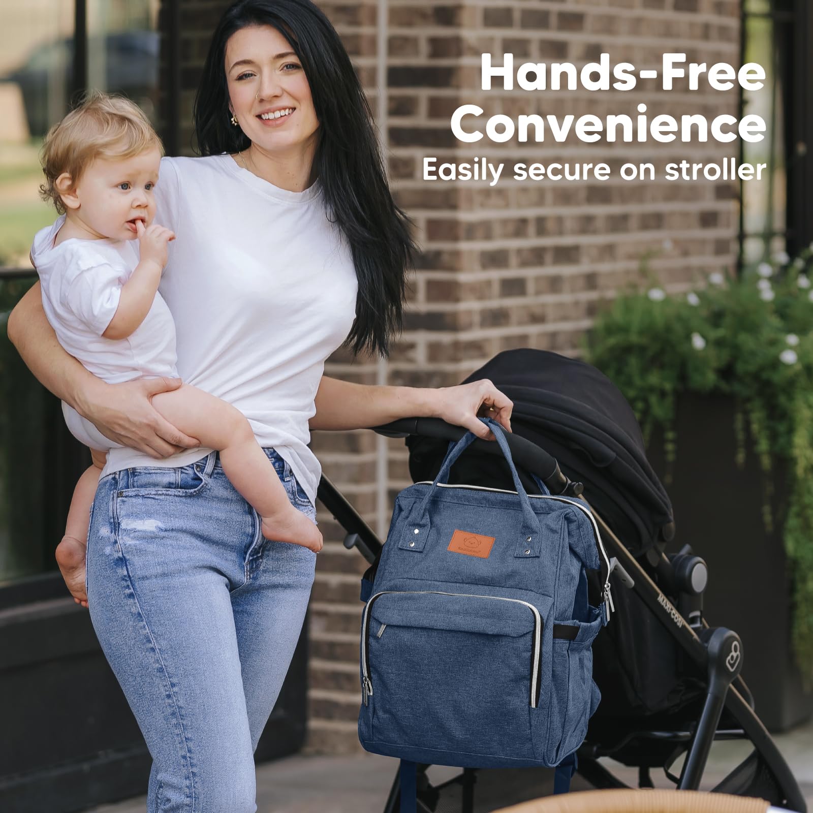 Foto 6 | Mochila Para Pañales Keababies Impermeable Para Bebé Niño/niña - Venta Internacional.
