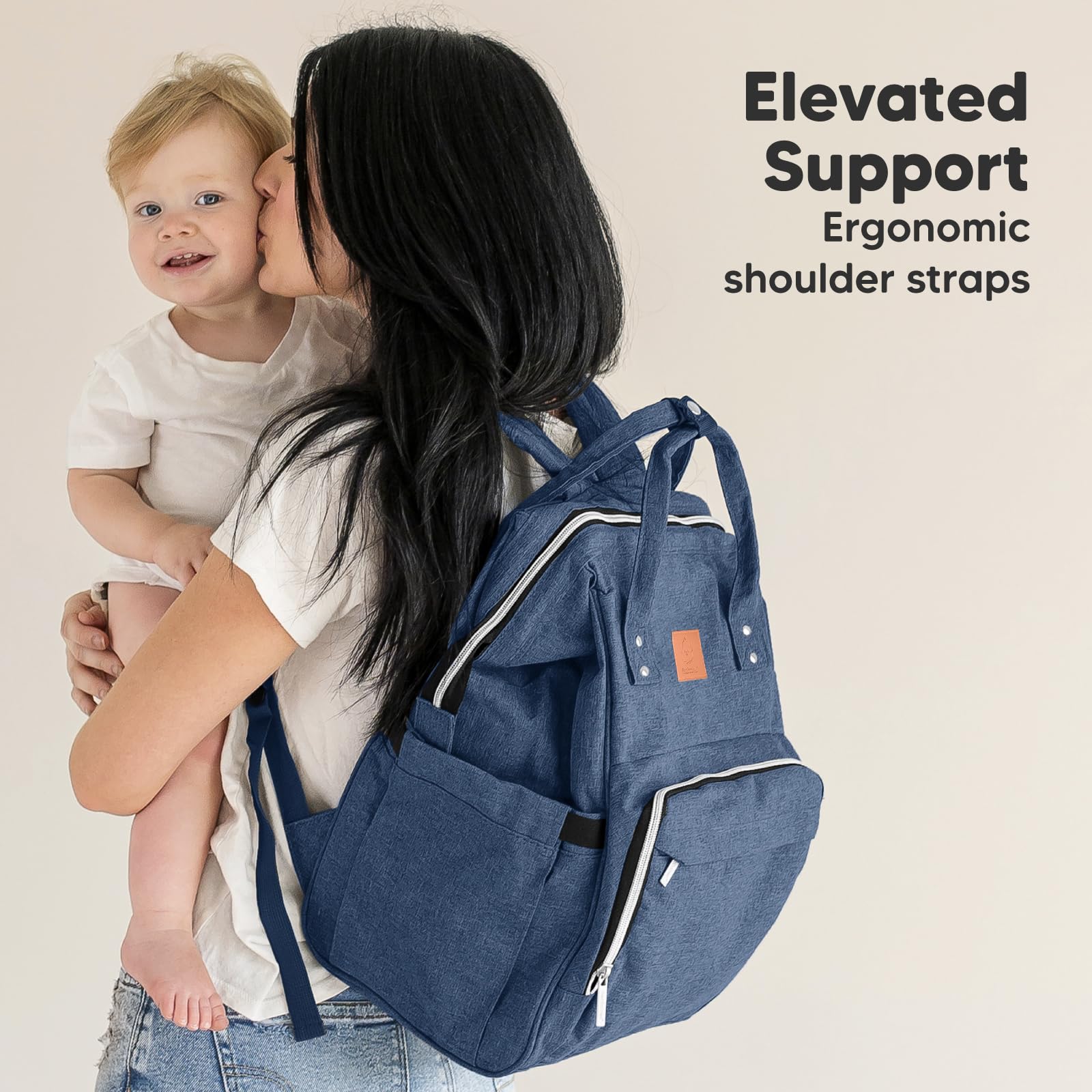 Foto 8 pulgar | Mochila Para Pañales Keababies Impermeable Para Bebé Niño/niña - Venta Internacional.