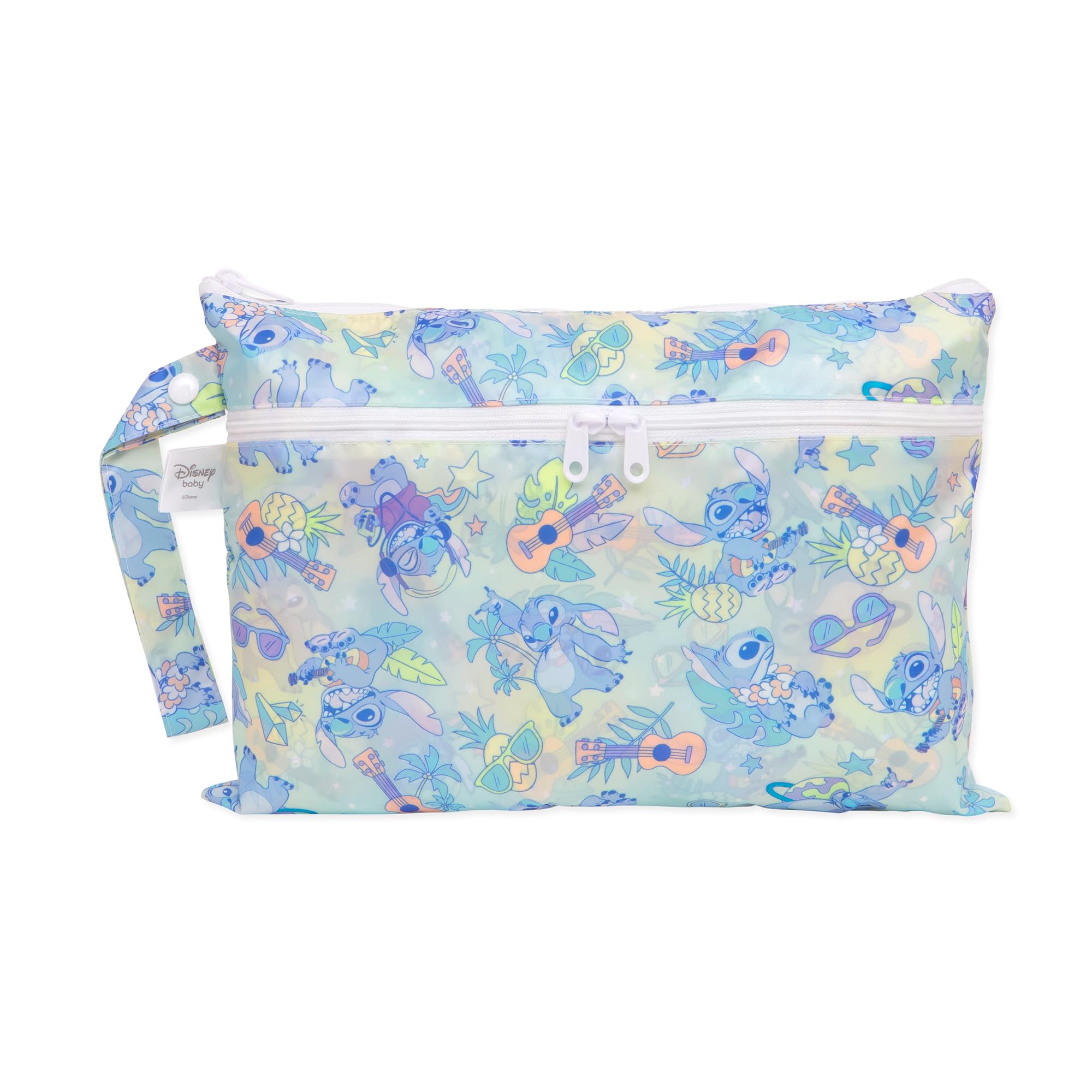 Foto 2 pulgar | Bolso De Mano Impermeable Para Secar Y Mojar, Diseño De Bumkins Disney Stitch - Venta Internacional.
