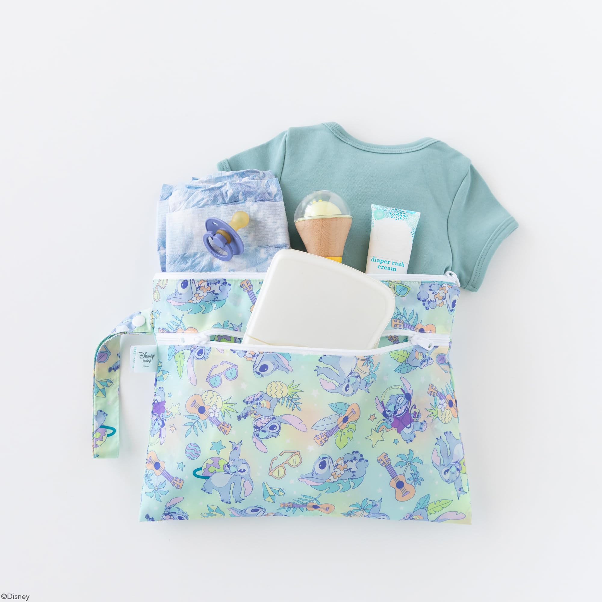 Foto 5 pulgar | Bolso De Mano Impermeable Para Secar Y Mojar, Diseño De Bumkins Disney Stitch - Venta Internacional.