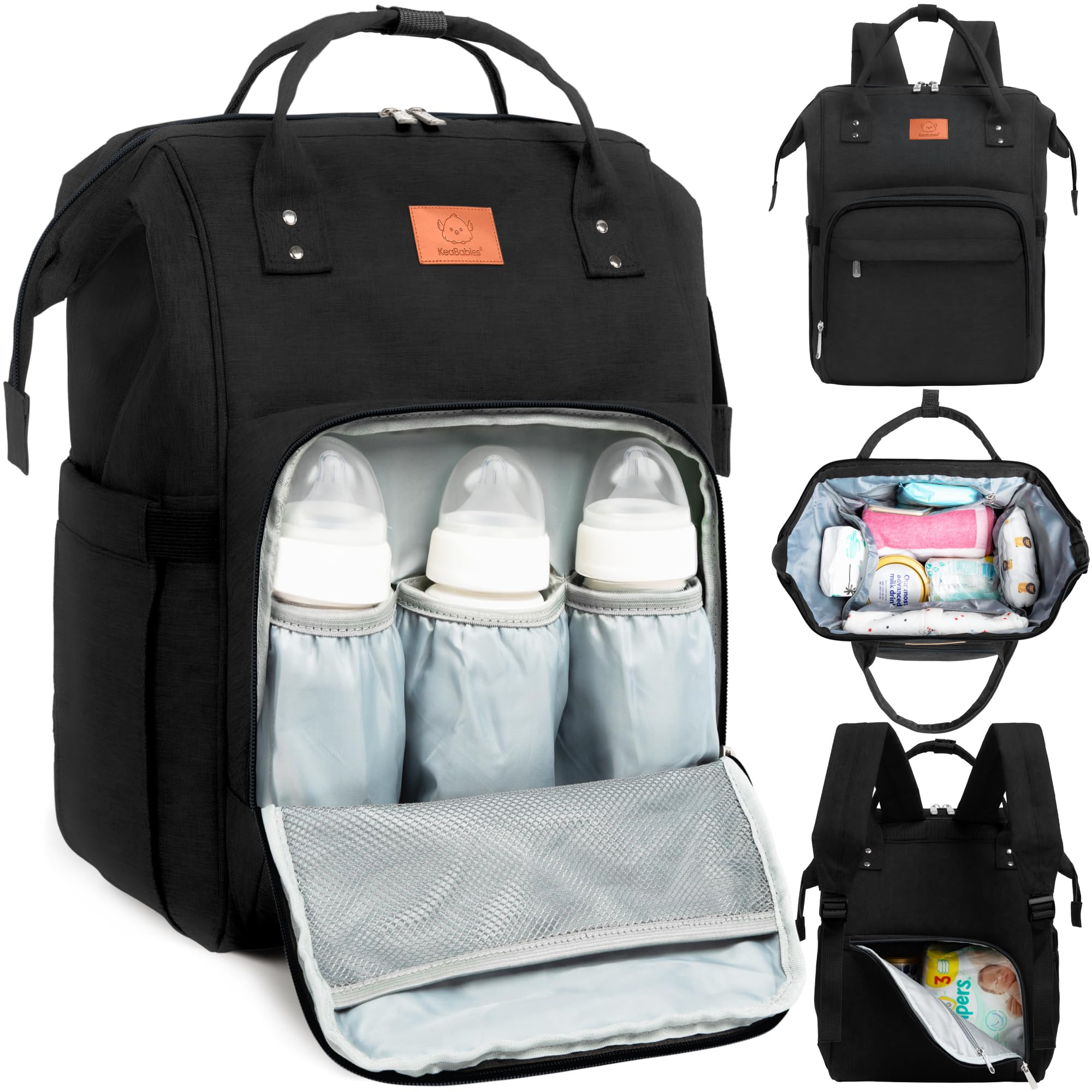 Foto 2 pulgar | Mochila Para Pañales Keababies Impermeable Para Bebé Niño/niña - Venta Internacional.