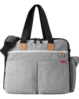 Foto 1 | Bolsa De Pañales Skip Hop Iconic Duo Weekender, Gris Melange - Venta Internacional.