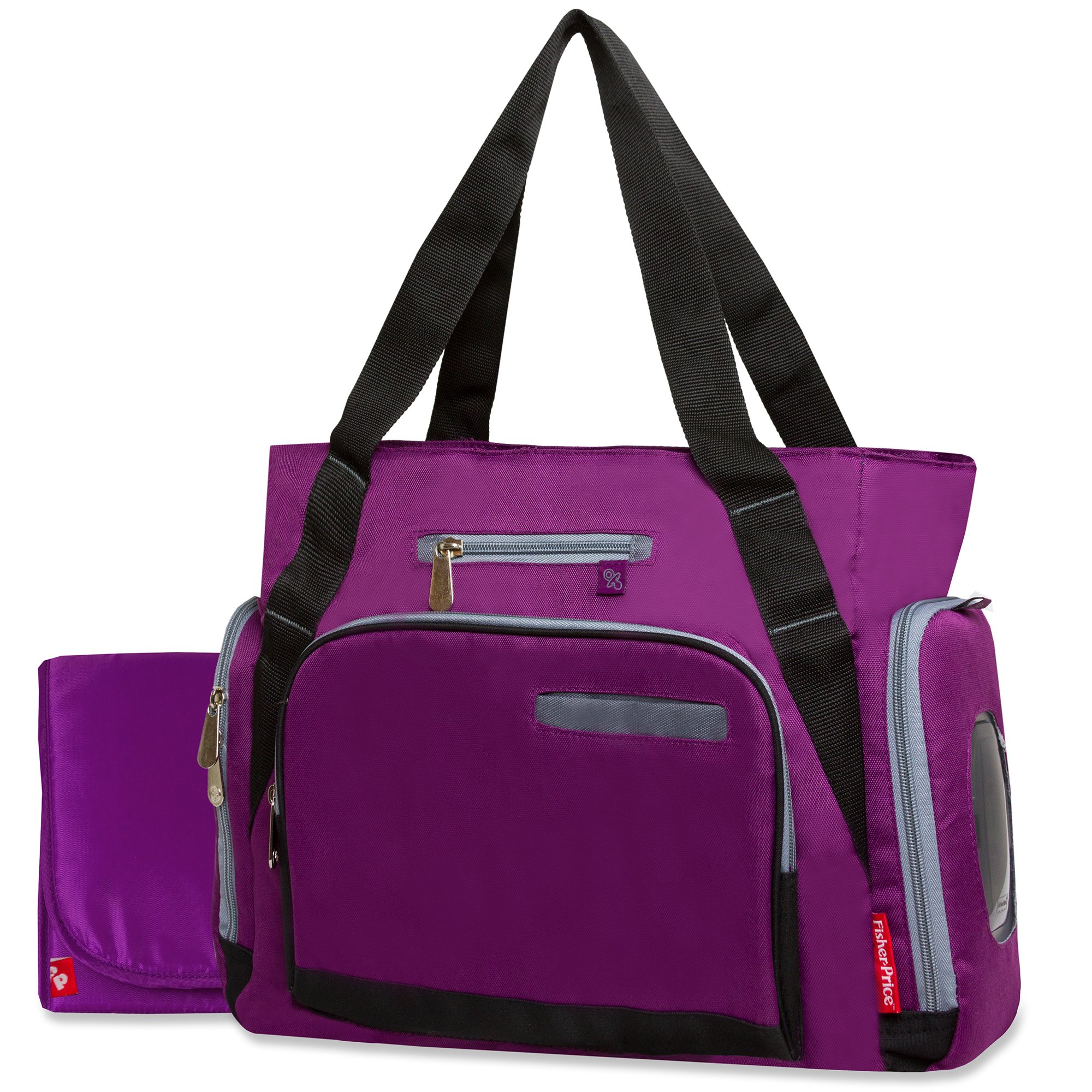 Foto 2 pulgar | Bolsa Para Pañales Fisher-price Fastfinder Plum Fashion - Venta Internacional.