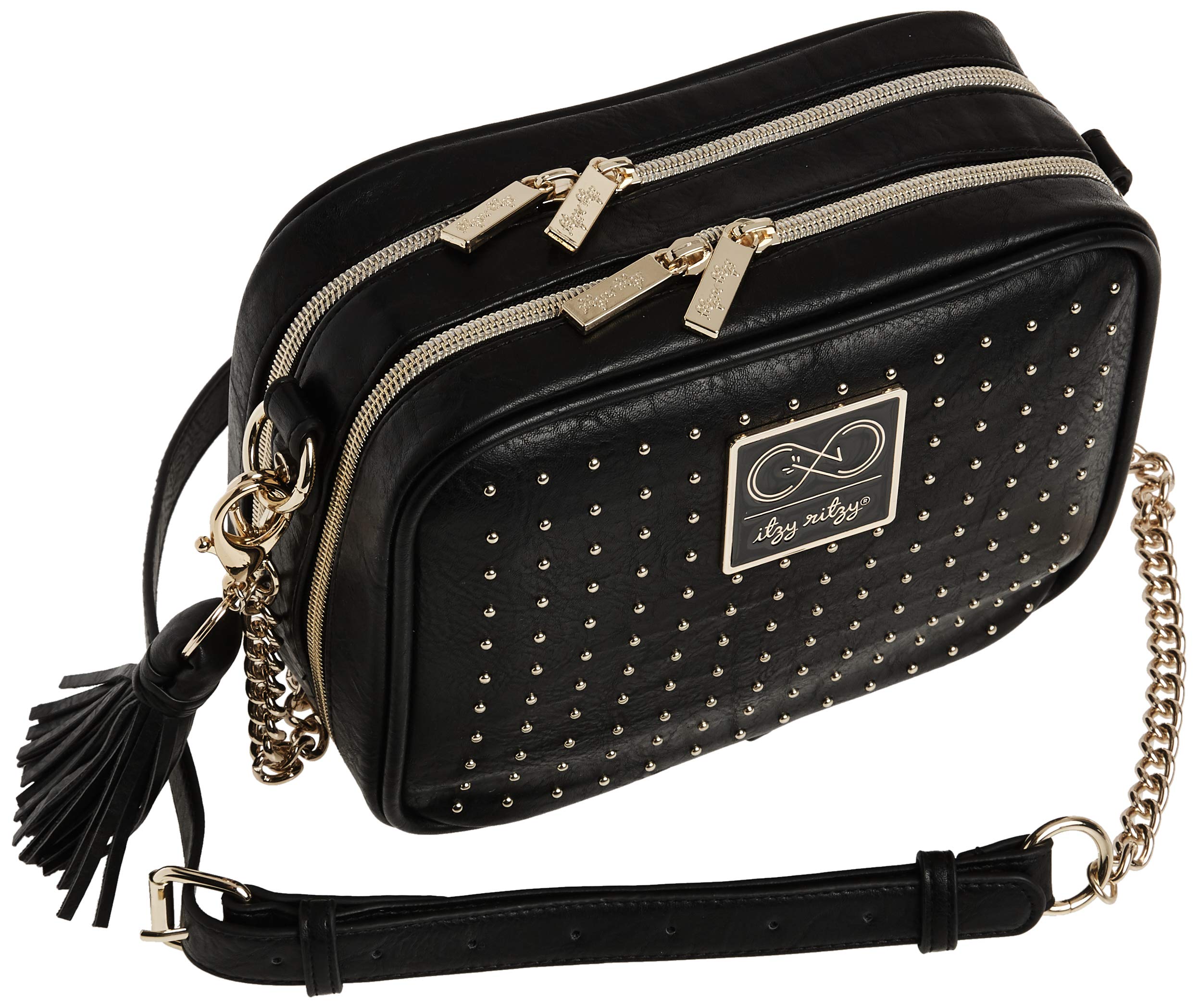 Foto 7 pulgar | Bolsa De Pañales Itzy Ritzy Chelsea + Cole Crossbody Negra - Venta Internacional.