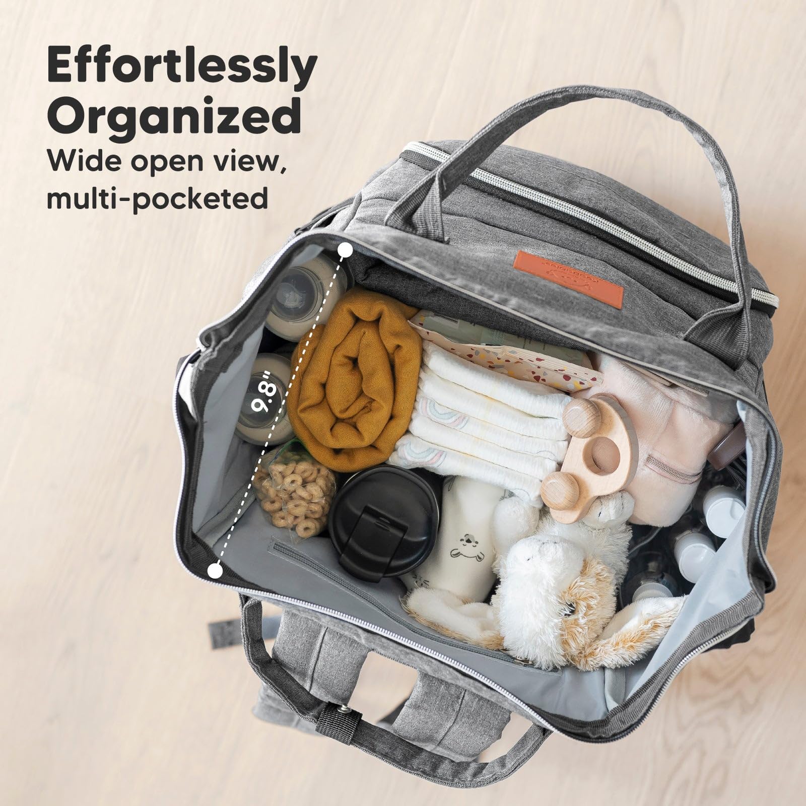 Foto 3 | Mochila Para Pañales Keababies Impermeable Para Bebé Niño/niña - Venta Internacional.
