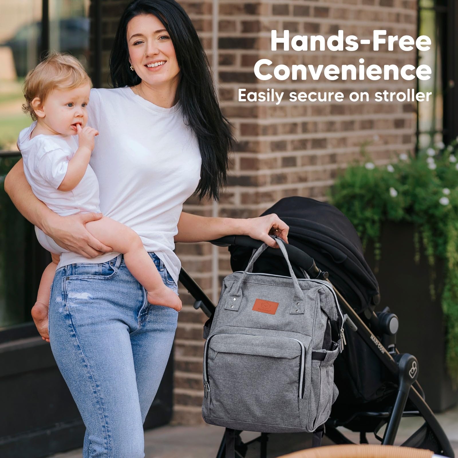 Foto 7 pulgar | Mochila Para Pañales Keababies Impermeable Para Bebé Niño/niña - Venta Internacional.