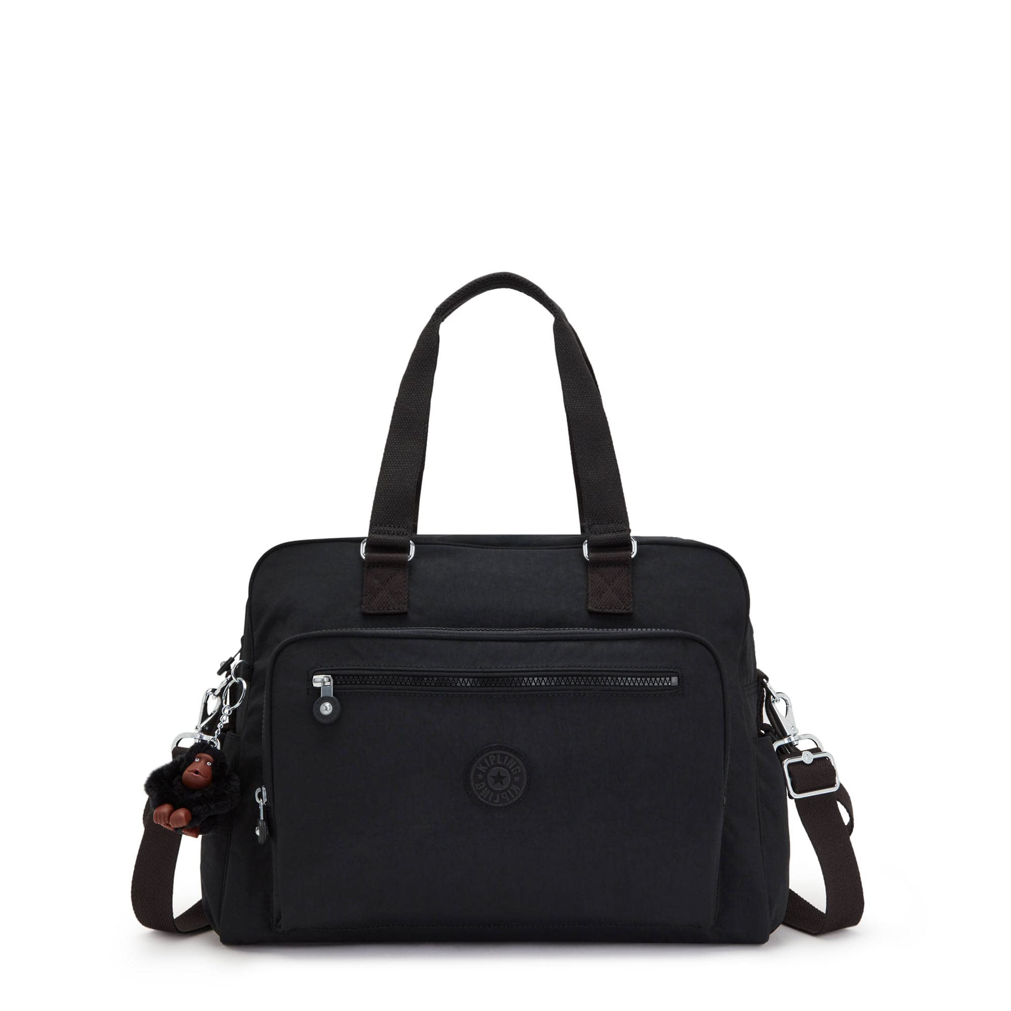 Foto 1 | Bolsa De Pañales Kipling Alanna, Nailon Tonal Negro, 22 Litros, Con Cambiador - Venta Internacional.