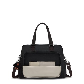 Foto 6 | Bolsa De Pañales Kipling Alanna, Nailon Tonal Negro, 22 Litros, Con Cambiador - Venta Internacional.