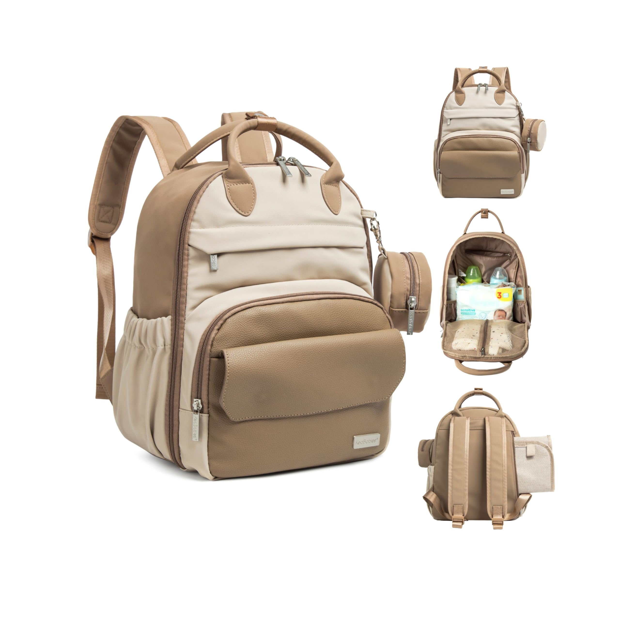 Foto 2 pulgar | Mochila Para Pañales Keababies Play De 12 Litros De Capacidad, Impermeable - Venta Internacional.