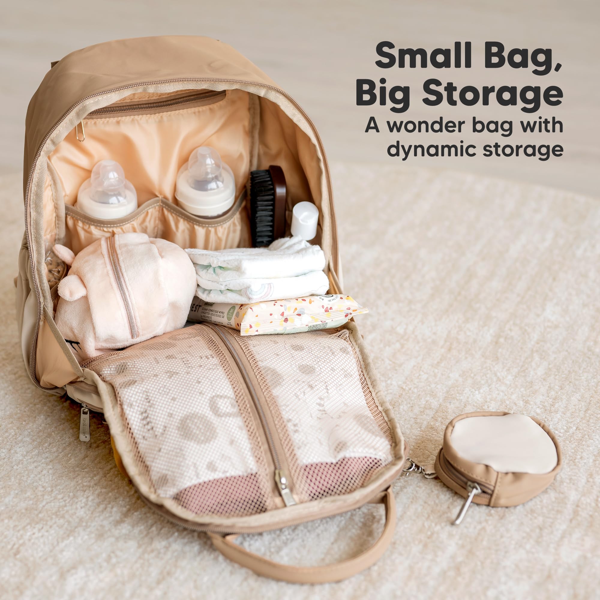 Foto 3 pulgar | Mochila Para Pañales Keababies Play De 12 Litros De Capacidad, Impermeable - Venta Internacional.