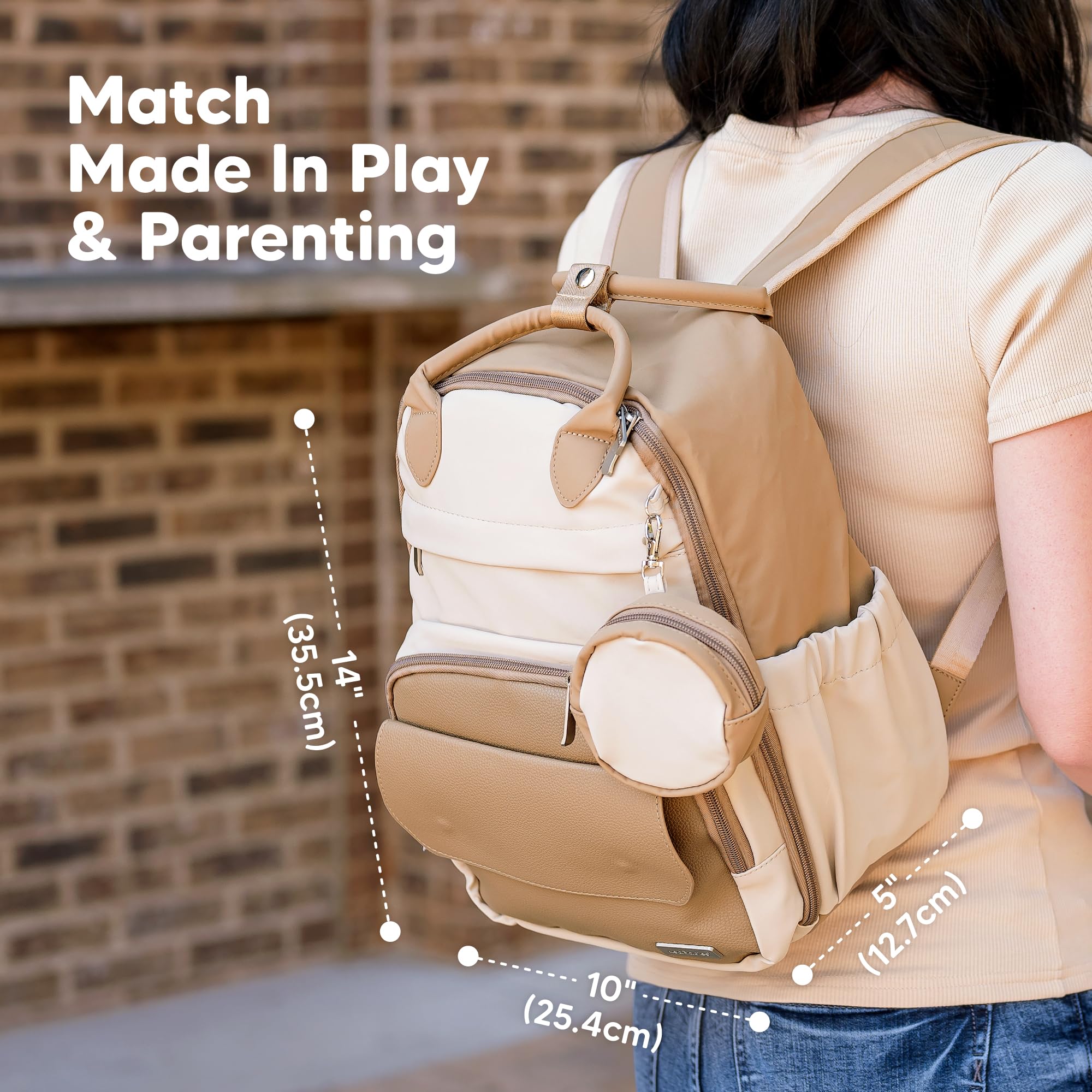 Foto 7 pulgar | Mochila Para Pañales Keababies Play De 12 Litros De Capacidad, Impermeable - Venta Internacional.