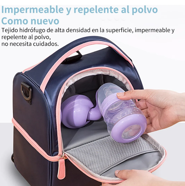 Foto 4 pulgar | Mochila Xtellar Para Bebés  Pañalera Multifunción Impermeable  Ideal Para Viajes