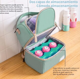 Foto 4 | Mochila Xtellar Para Bebés Pañalera Multifunción Impermeable Ideal Para Viajes