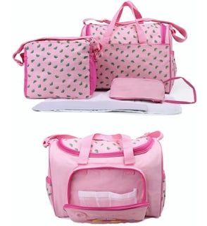 Foto 3 | Set 4 Bolsas Lab.g Panaleras Cambiador Bebe Botella Viaje Multiuso Rosa