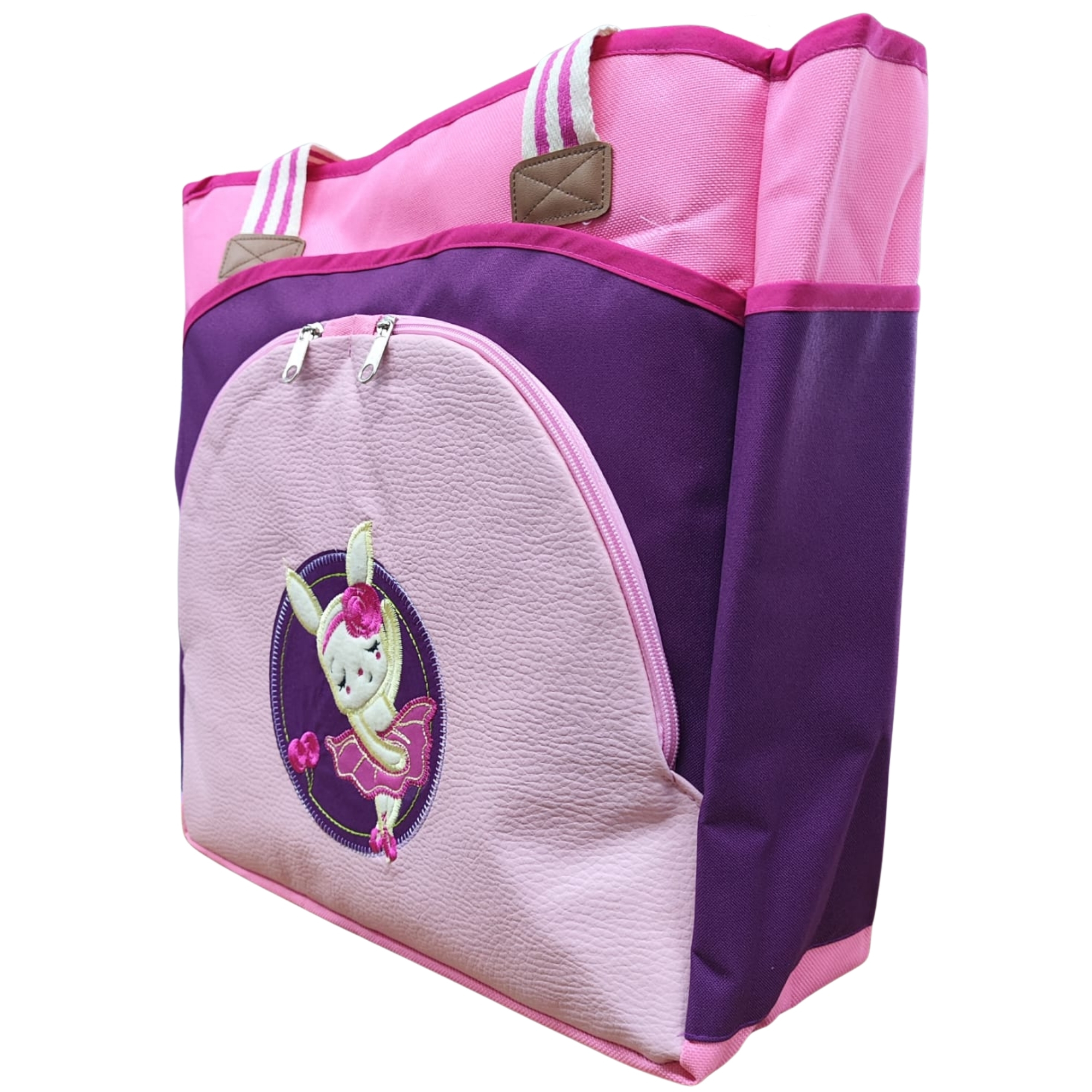 Foto 1 | Pañalera Conejito Dyaly Para Bebe Color Rosa