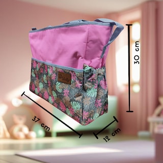 Foto 5 | Pañalera Hojas Economica Para Bebe Color Rosa