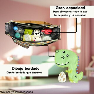 Foto 3 | Pañalera Dyaly Rafita Dinosaurio