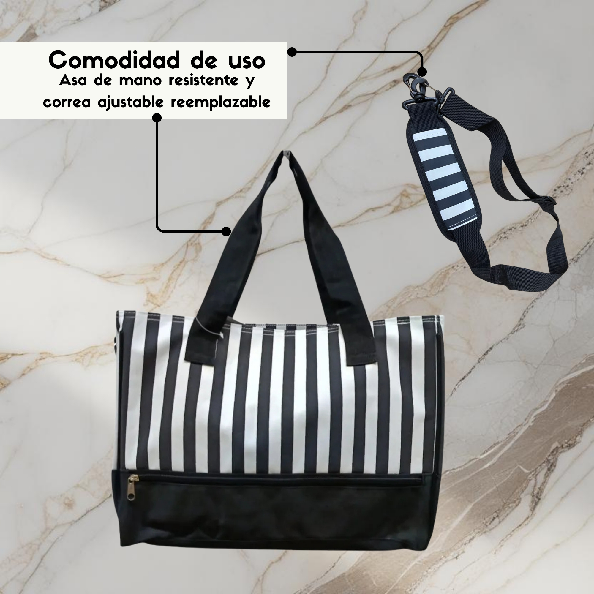 Foto 2 | Pañalera Negra para Bebé