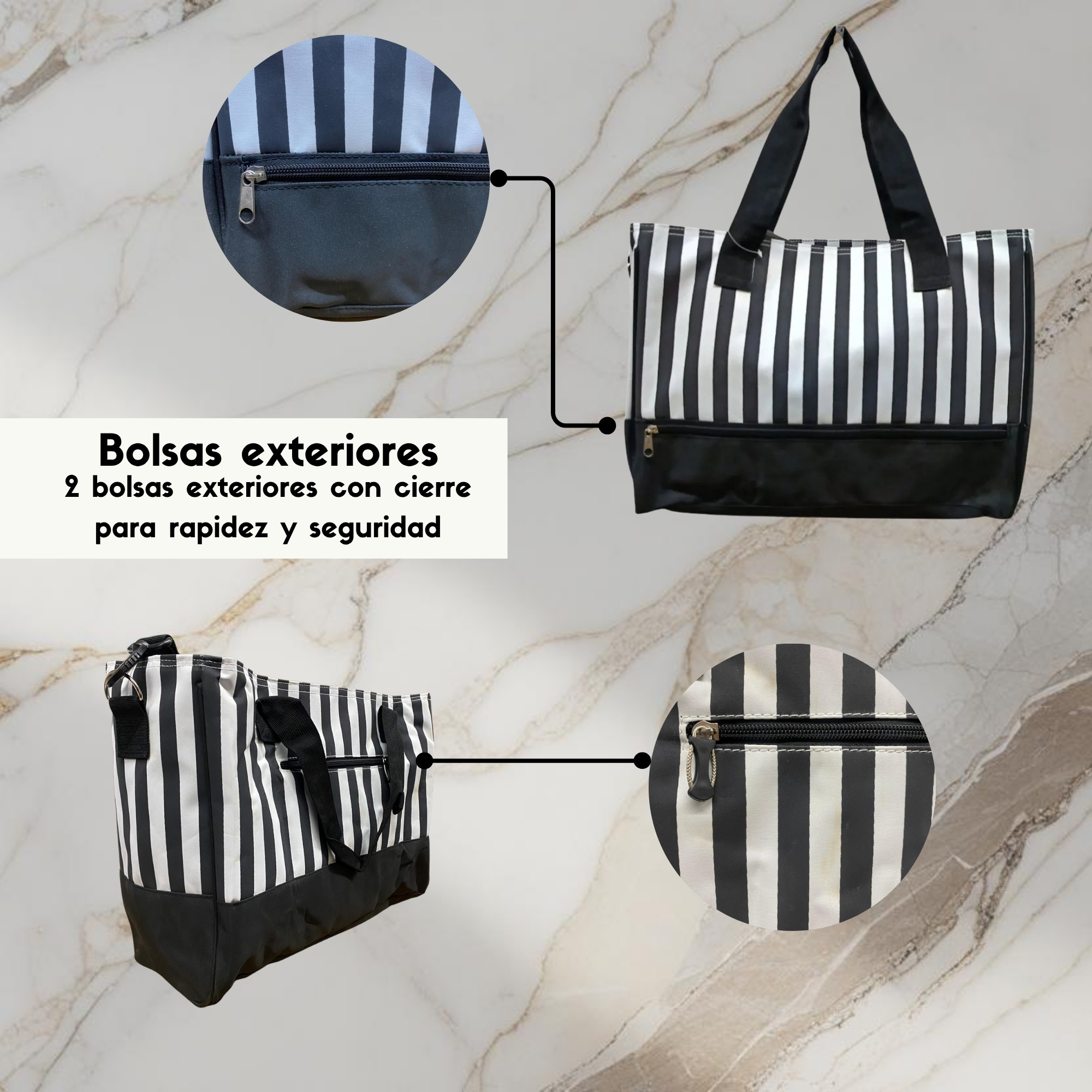 Foto 4 pulgar | Pañalera Negra para Bebé