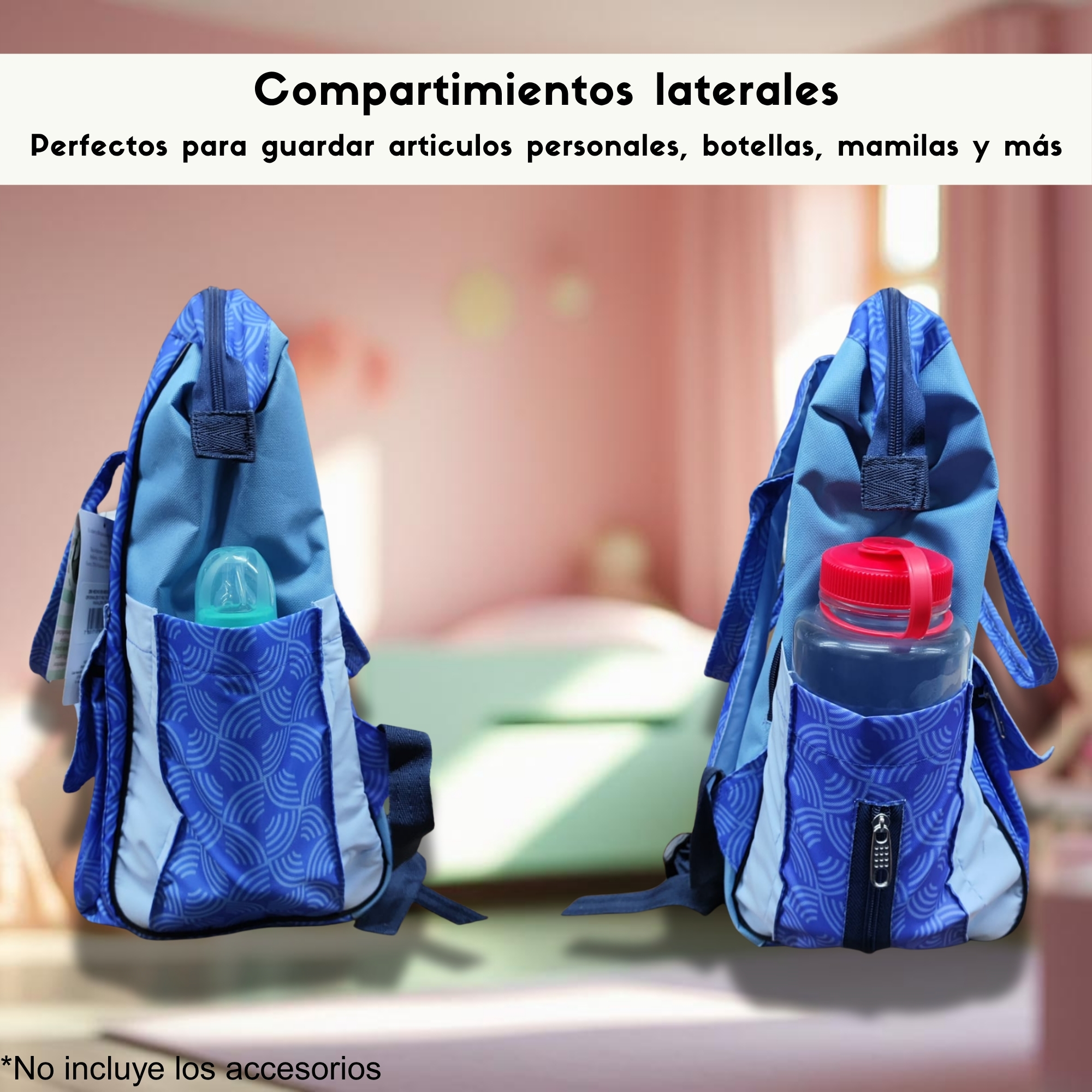 Foto 4 | Pañalera Yeli Zorro Color Azul Para Bebe