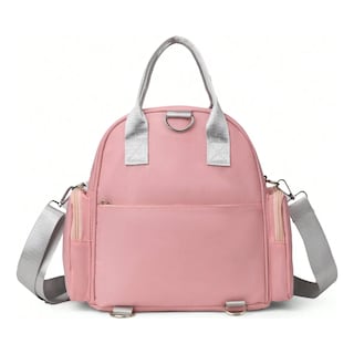 Foto 4 | Mochila Pañaleras Belug Bebe Rosa Claro