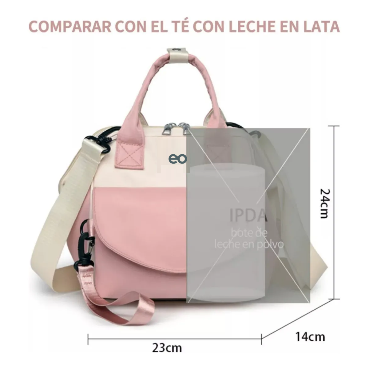 Foto 4 pulgar | Pañaleras Modernas Multifuncional Eo Safe Imports Esi-21125 Rosa