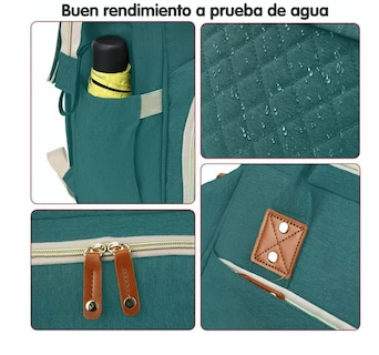 Foto 3 | Pañalera Mochila Impermeable Pañaleras Para Bebe