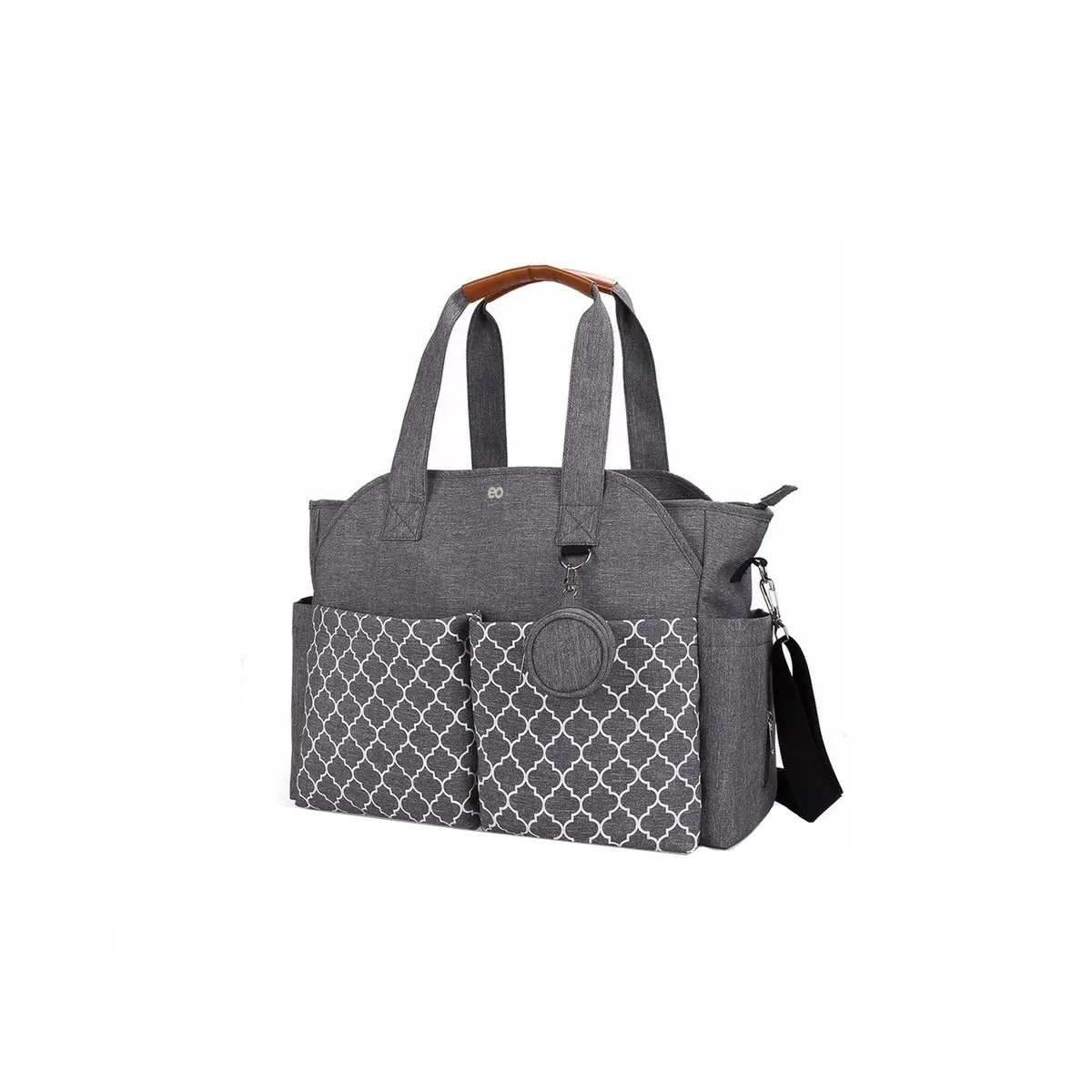 Foto 2 pulgar | Mochila Impermeable Multifuncional Para Pañales Eo Safe Imports Esi-21120 Gris
