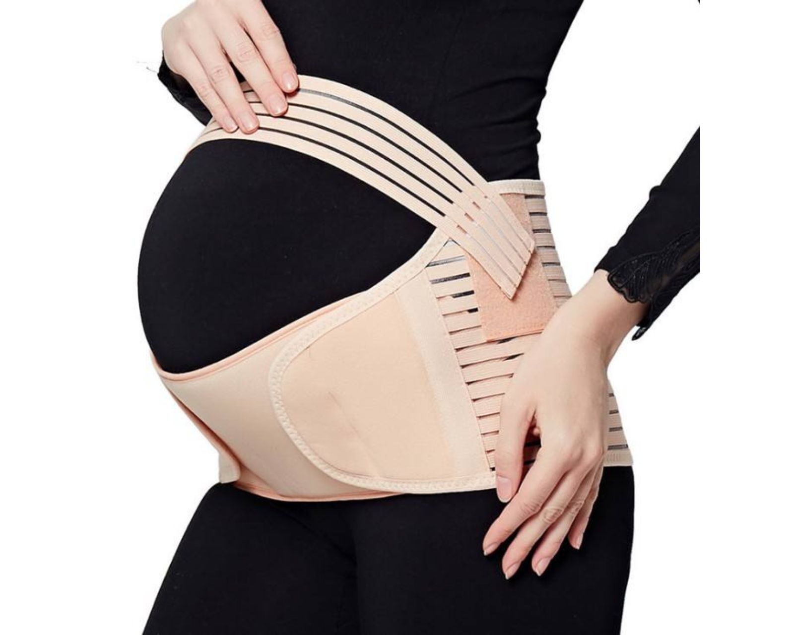 Foto 2 pulgar | Faja de Embarazo Con Soporte Transpirable Para Cintura Y Abdomen  Bluelander Mediana