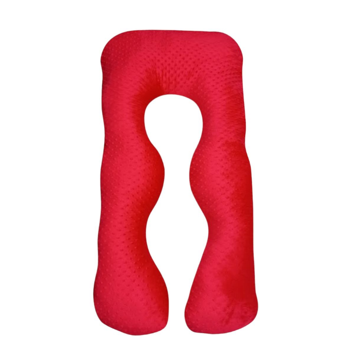 Foto 2 pulgar | Almohada para Embarazo y Lactancia Funda Rojo