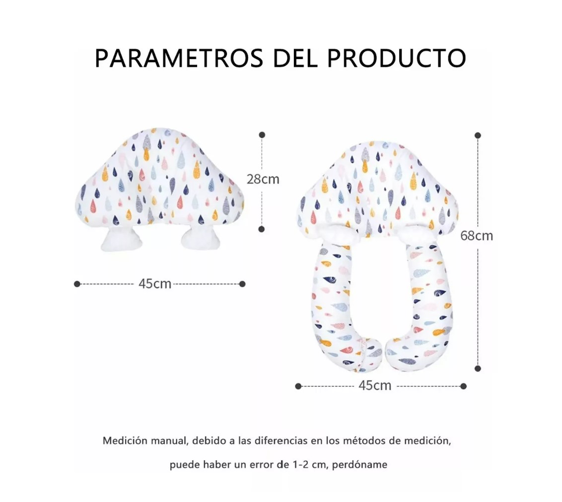 Foto 3 pulgar | Almohada para Bebé para PrevenirCabeza Plana