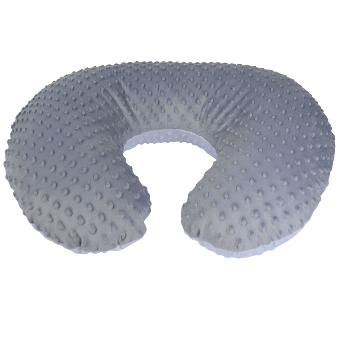 Foto 4 pulgar | Almohada Cojín Lactancia Amamantar Bebé Mãe Baby Antirreflujo Cómodo(gris Plata)premium Tela Muy Suave Hipoale