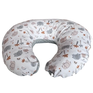 Foto 7 | Almohada Cojín Lactancia Amamantar Bebé Mãe Baby Antirreflujo Cómodo(elefantes)premium Tela Muy Suave Hipoalerg
