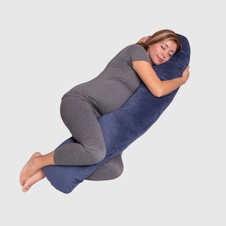 Foto 5 | Almohada Cojín Lactancia Amamantar Bebé Mãe Baby Antirreflujo Cómodo(azul Tiras Premium)tela Muy Suave Hipoale
