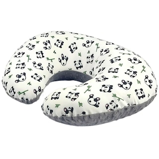 Foto 2 | Almohada Cojín Lactancia Amamantar Bebé Mãe Baby Antirreflujo Cómodo(pandas)premium Tela Muy Suave Hipoalergénicas