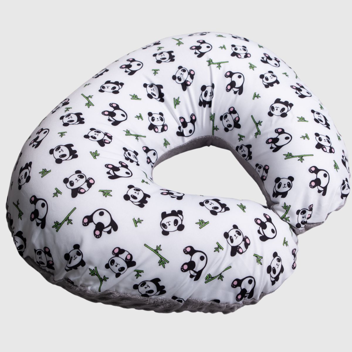 Foto 6 pulgar | Almohada Cojín Lactancia Amamantar Bebé Mãe Baby Antirreflujo Cómodo(pandas)premium Tela Muy Suave Hipoalergénicas