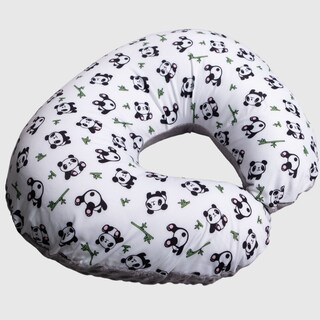 Foto 5 | Almohada Cojín Lactancia Amamantar Bebé Mãe Baby Antirreflujo Cómodo(pandas)premium Tela Muy Suave Hipoalergénicas