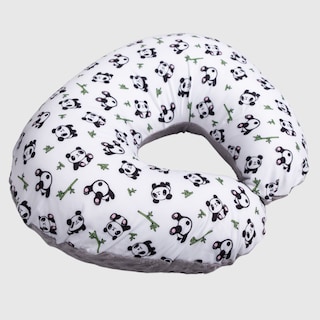 Foto 8 | Almohada Cojín Lactancia Amamantar Bebé Mãe Baby Antirreflujo Cómodo(pandas)premium Tela Muy Suave Hipoalergénicas