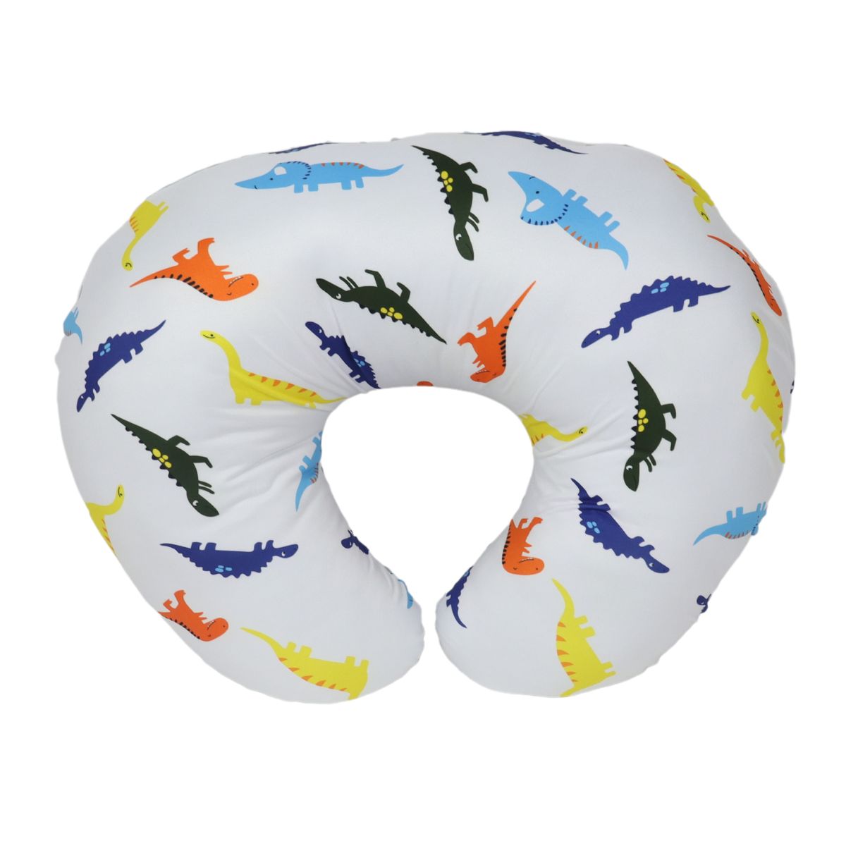 Foto 5 | Almohada Cojín Lactancia Amamantar Bebé Mãe Baby Antirreflujo Cómodo(dinosaurios)premium Tela Muy Suave Hipoa